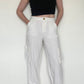 Zara White Trousers - Size M