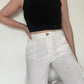 Zara White Trousers - Size M