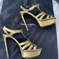 YSL Gold Heels - Size 4.5