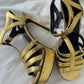 YSL Gold Heels - Size 4.5