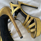 YSL Gold Heels - Size 4.5