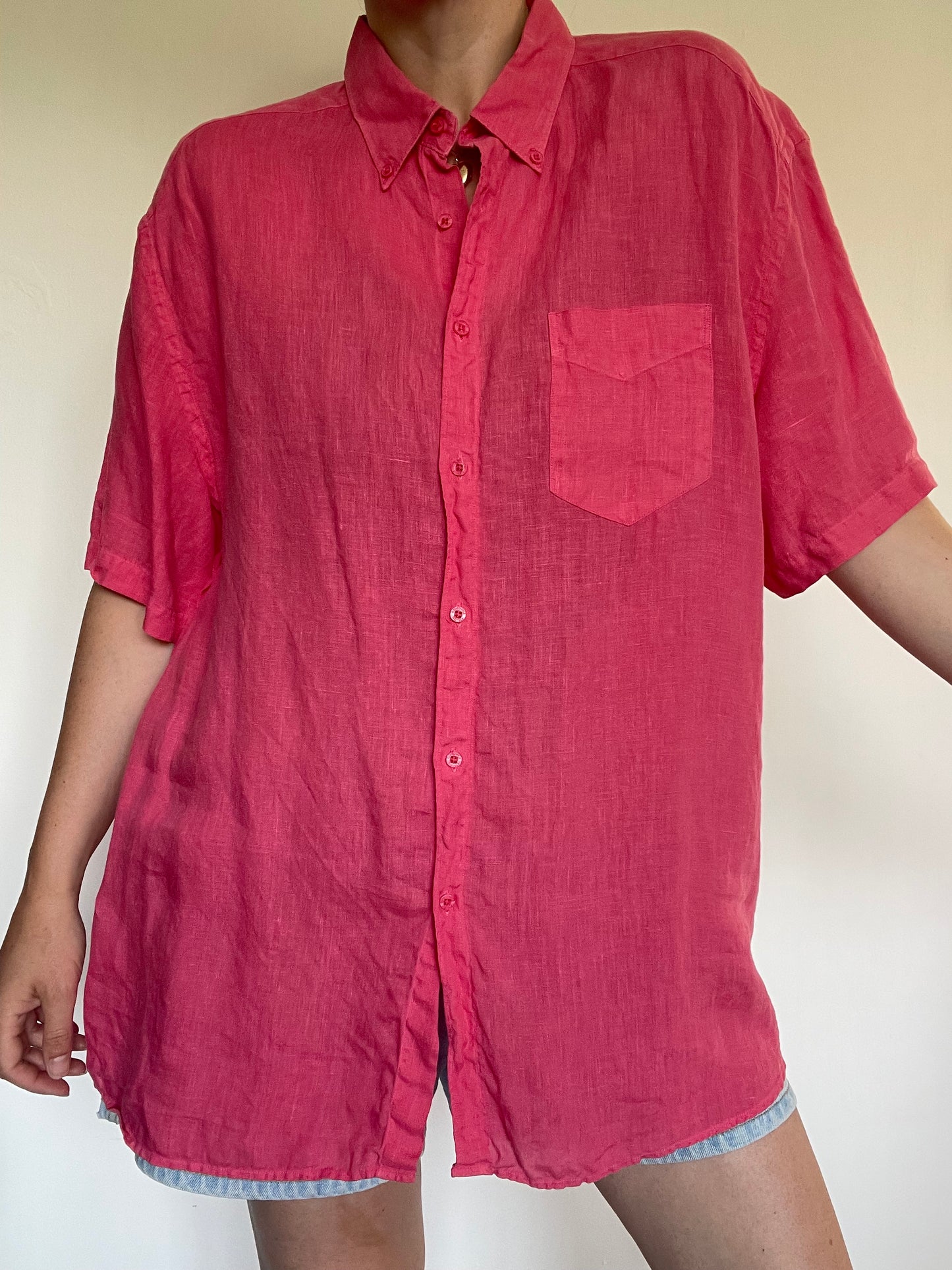 Linen Shirt - Size 3XL