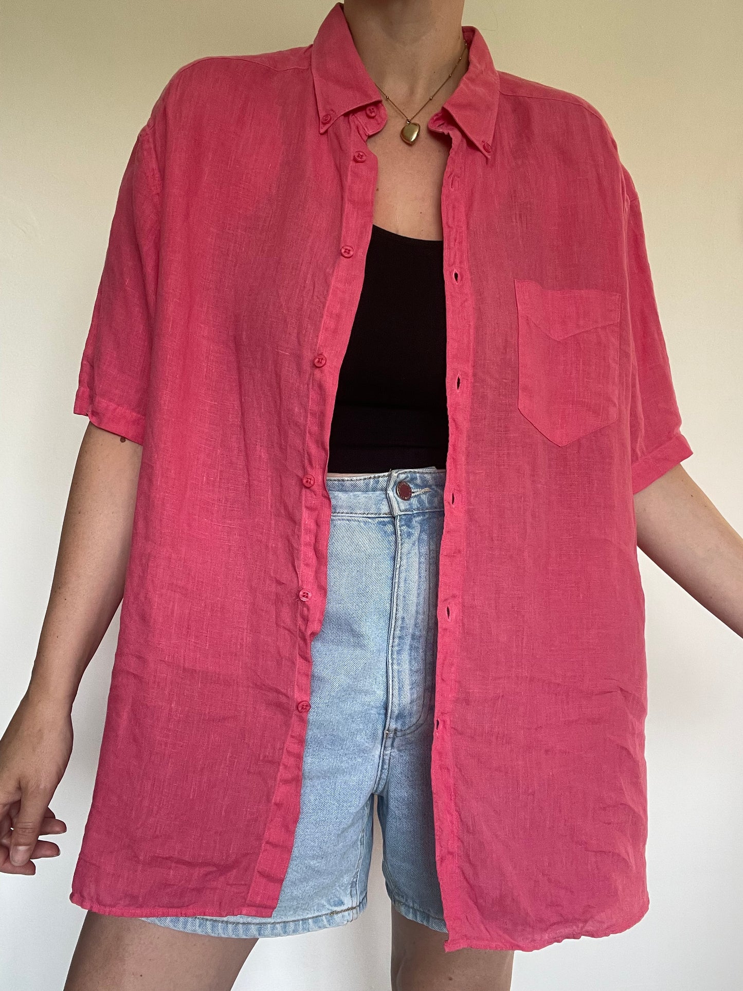 Linen Shirt - Size 3XL