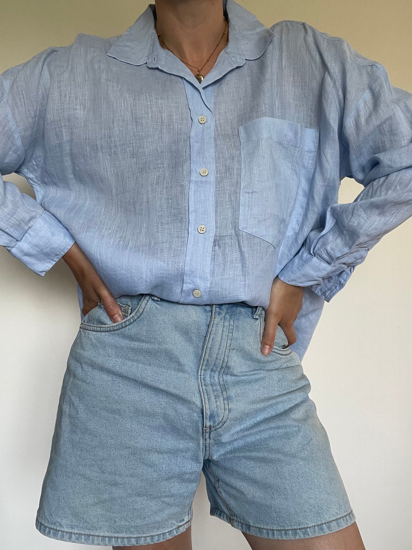 Zara Linen Shirt - Size M