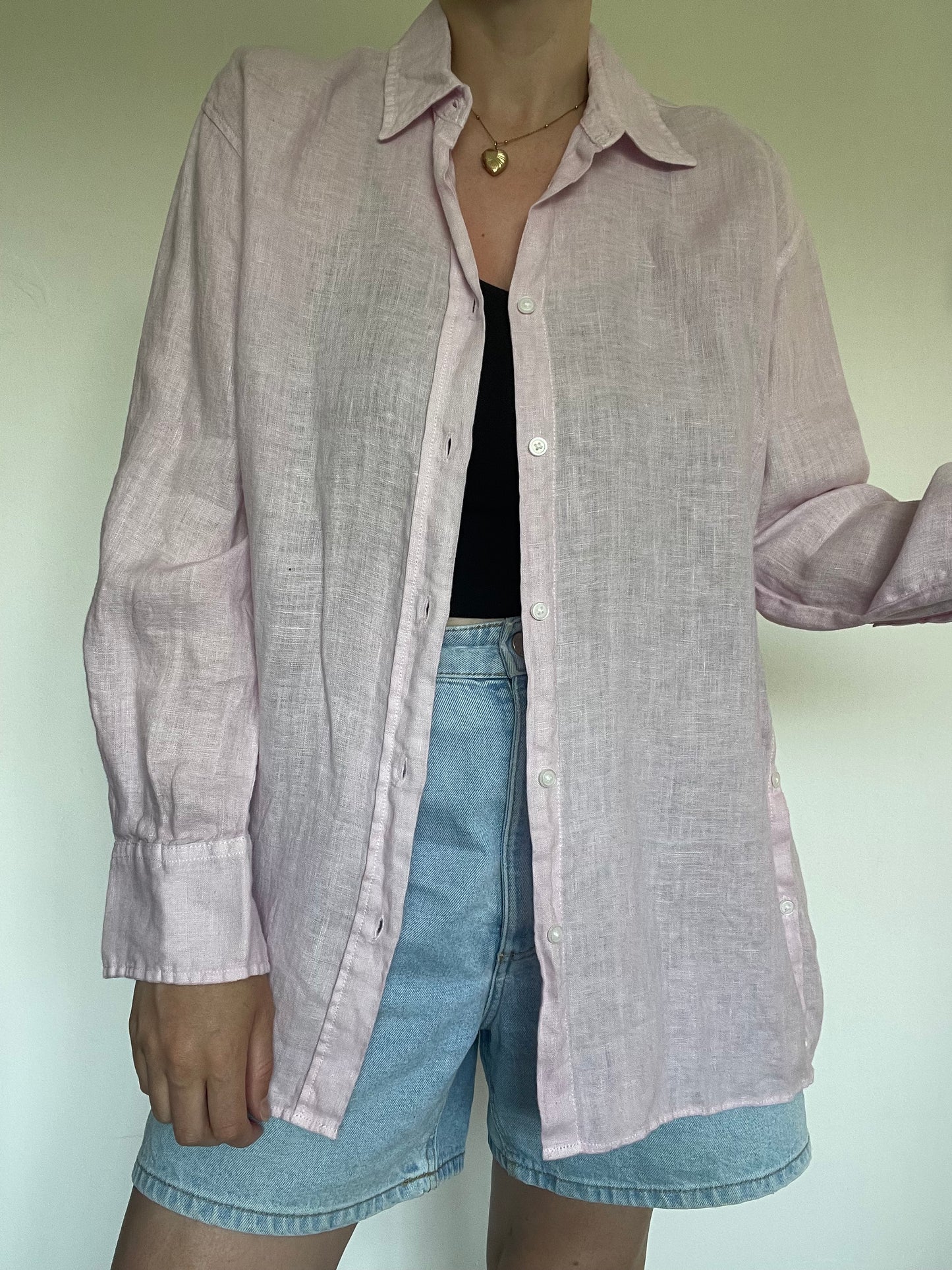 Zara Linen Shirt - Size M