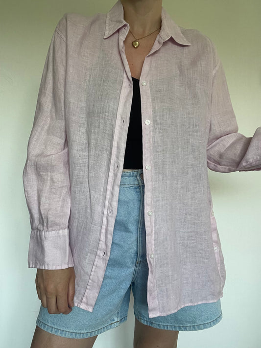 Zara Linen Shirt - Size M