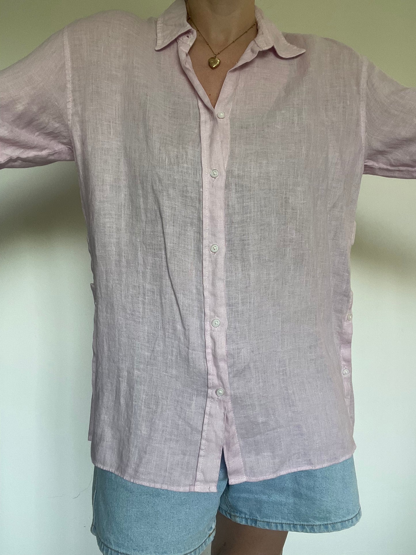 Zara Linen Shirt - Size M