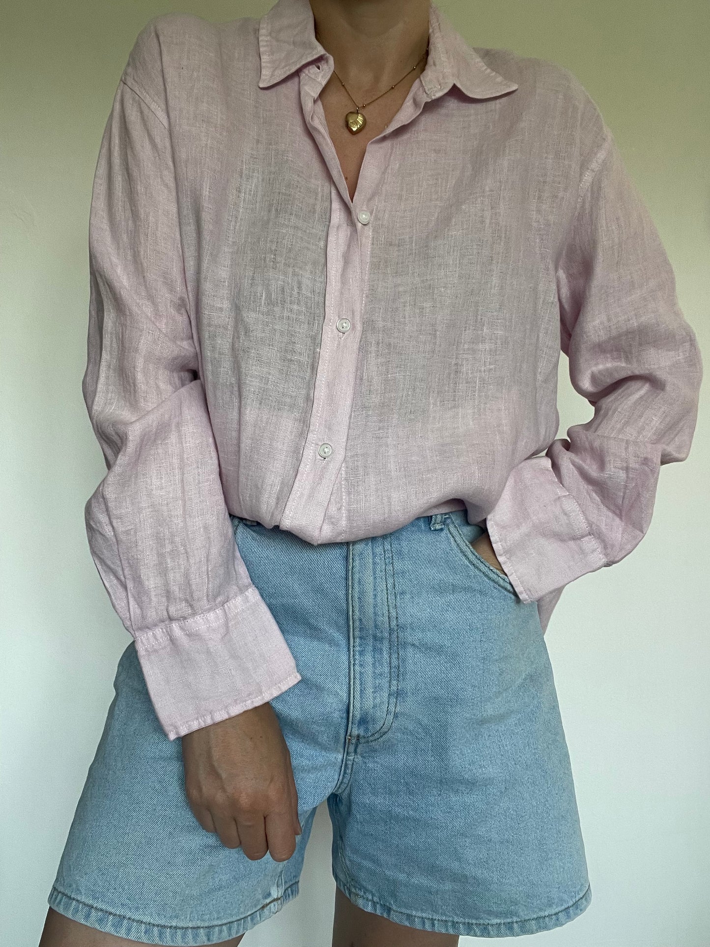 Zara Linen Shirt - Size M