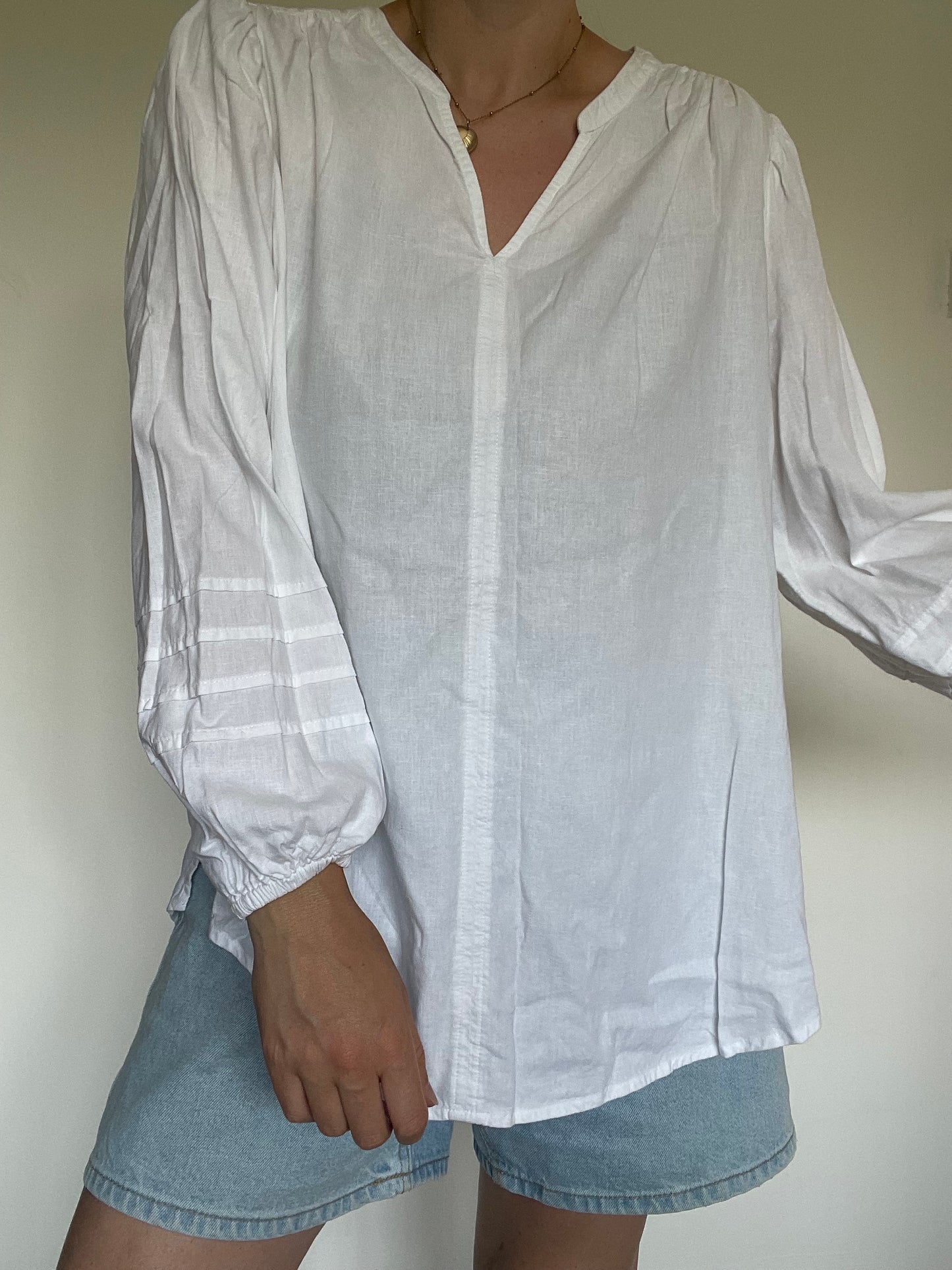 M&S Linen Tunic - Size 18