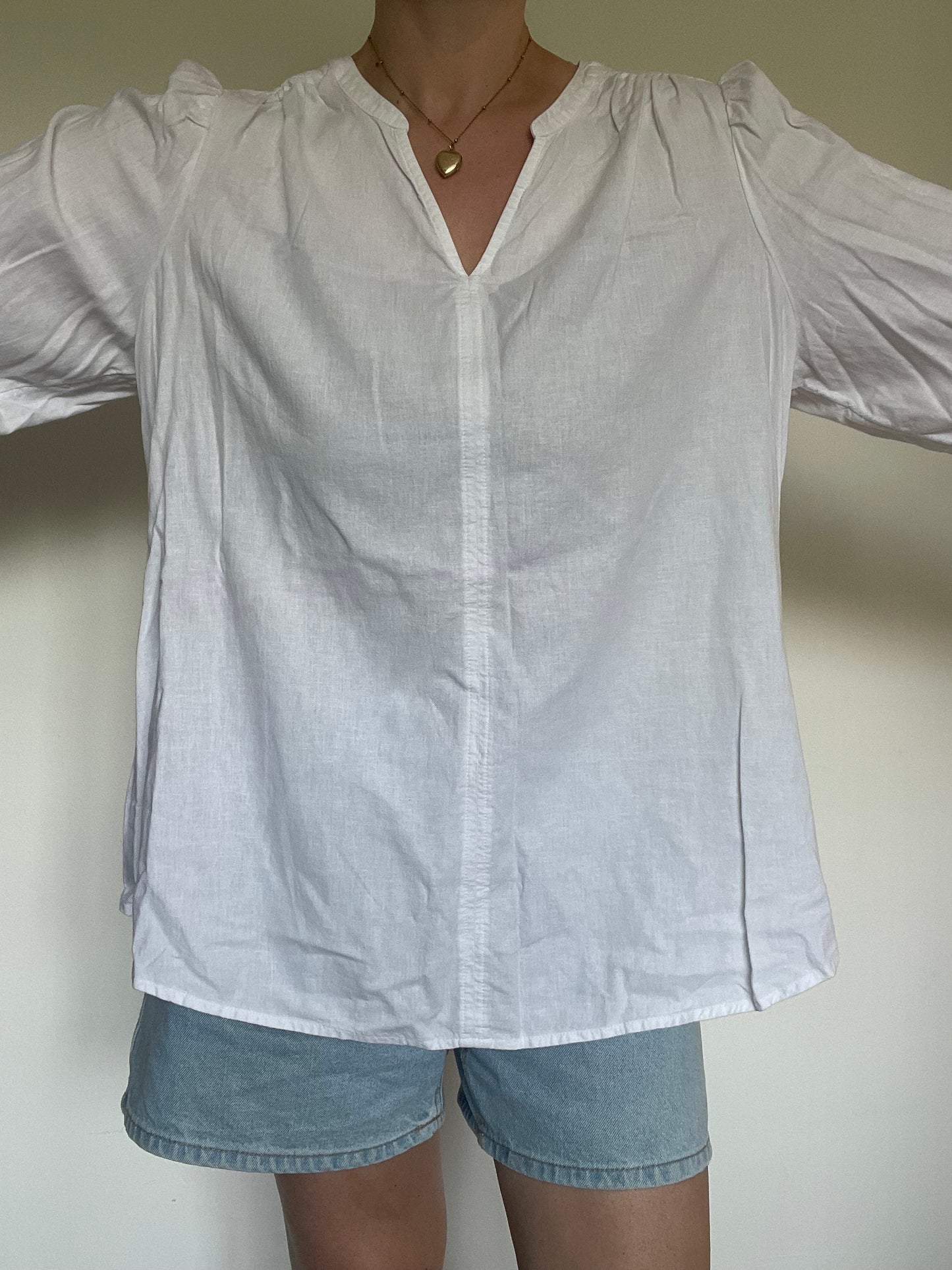 M&S Linen Tunic - Size 18