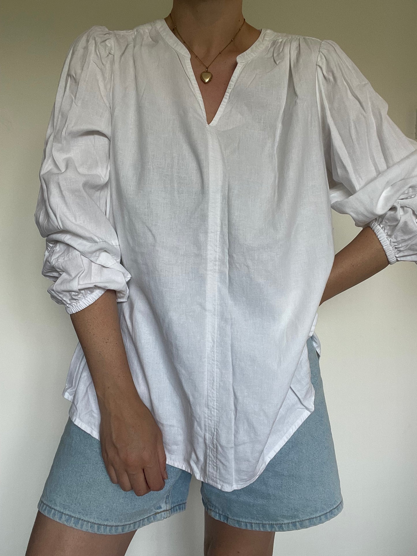 M&S Linen Tunic - Size 18