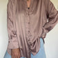 H&M Satin Shirt - Size XL