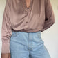 H&M Satin Shirt - Size XL