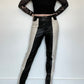 River Island Faux Leather Trousers - Size 12