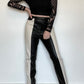 River Island Faux Leather Trousers - Size 12