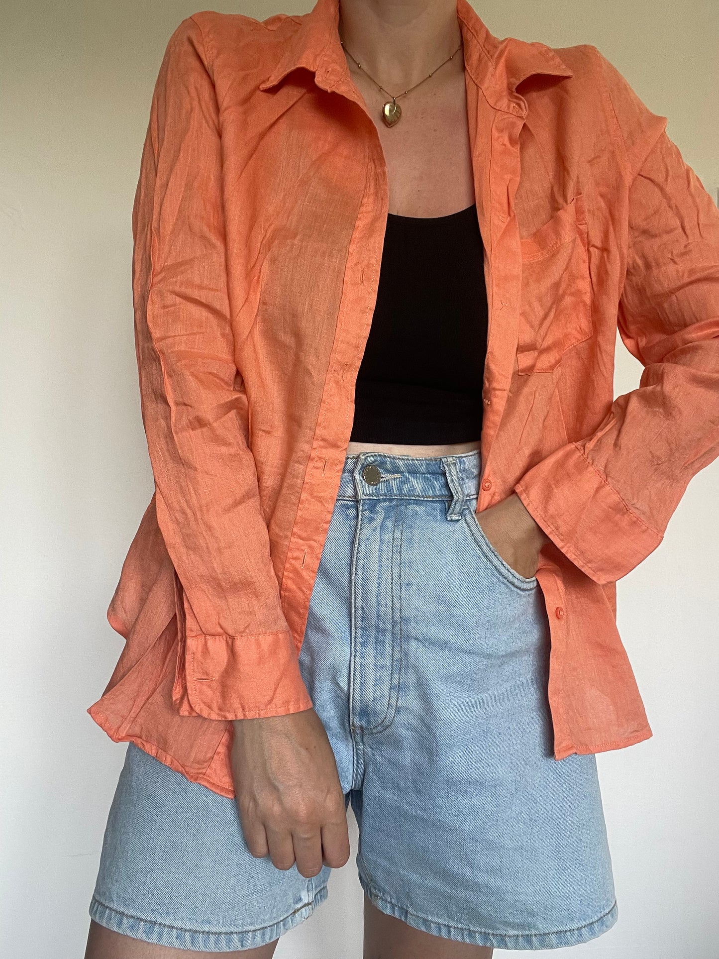 H&M Linen Shirt - Size M