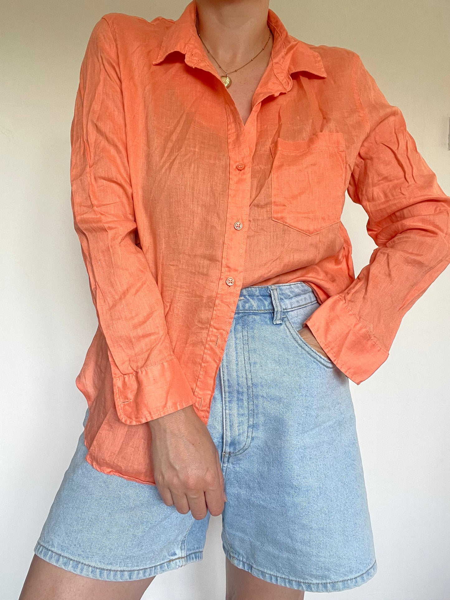 H&M Linen Shirt - Size M