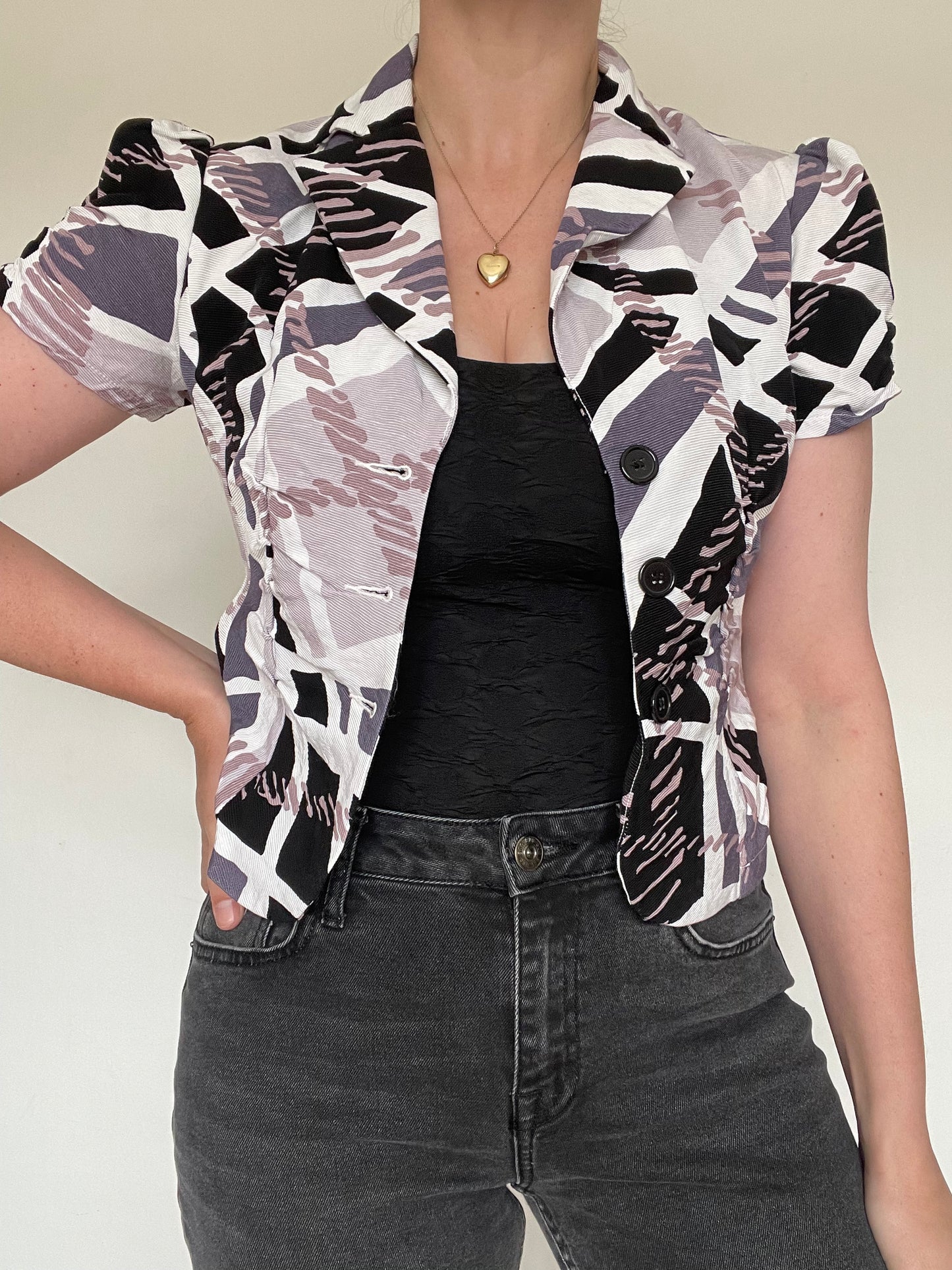 Patterned Jacket - Size S