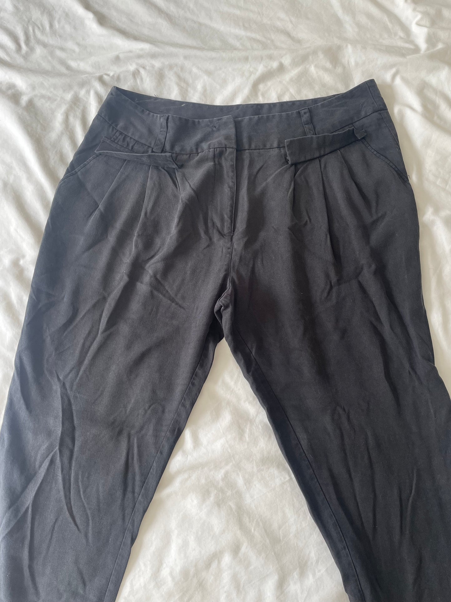 M&S Lyocell Trousers - Size 16