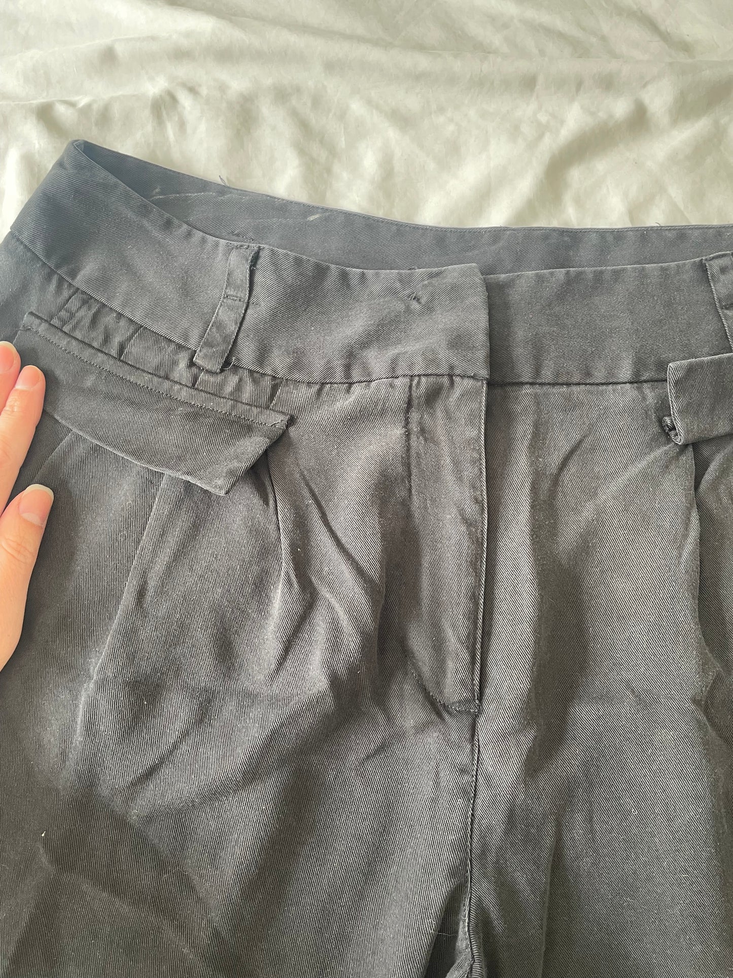 M&S Lyocell Trousers - Size 16