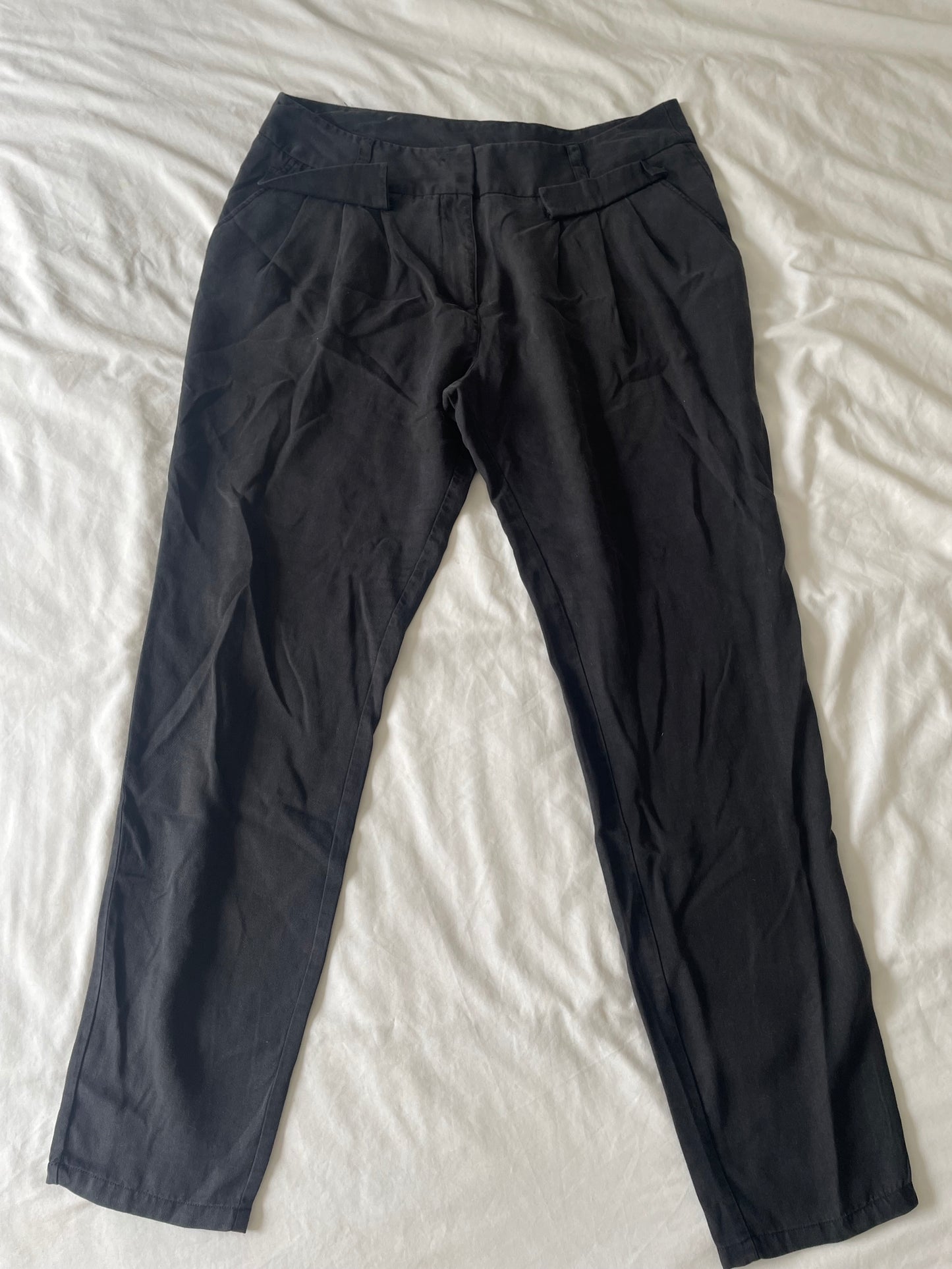 M&S Lyocell Trousers - Size 16