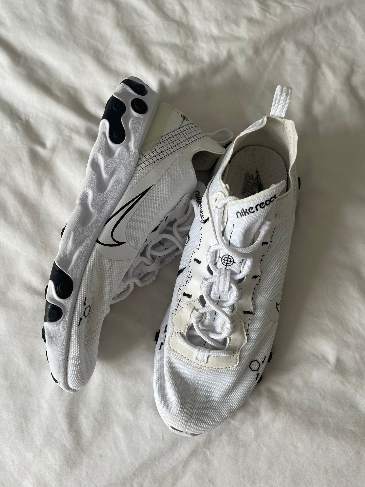 Nike React Element 55 Trainers - Size 8