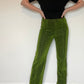 Green Glitter Trousers - Size 8