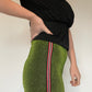 Green Glitter Trousers - Size 8