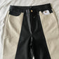 River Island Faux Leather Trousers - Size 12