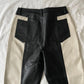 River Island Faux Leather Trousers - Size 12