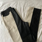 River Island Faux Leather Trousers - Size 12