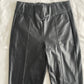 M&S Faux Leather Leggings - Size 8