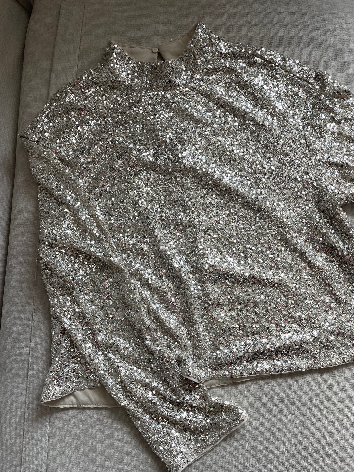 H&M Sequin Top - Size M