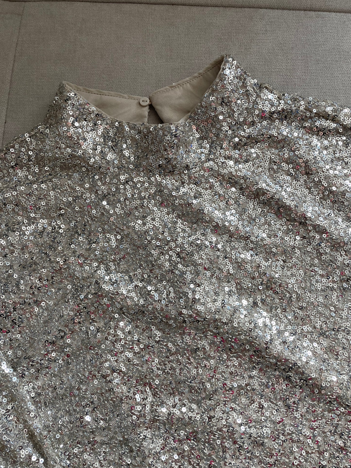 H&M Sequin Top - Size M