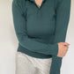 M&S Fine Knit Polo - Size Small