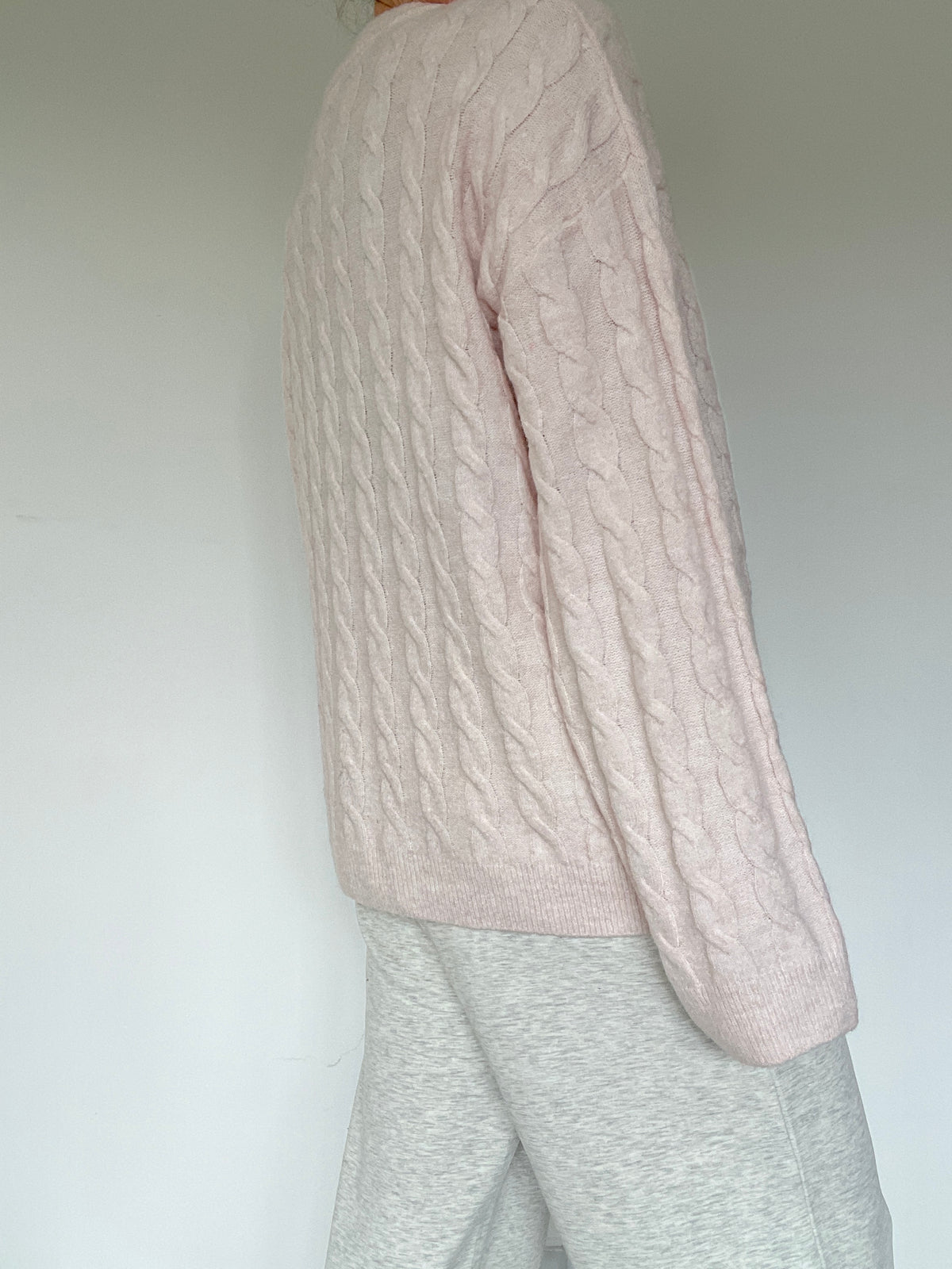 H&M Cable Knit Oversized Jumper - Size M