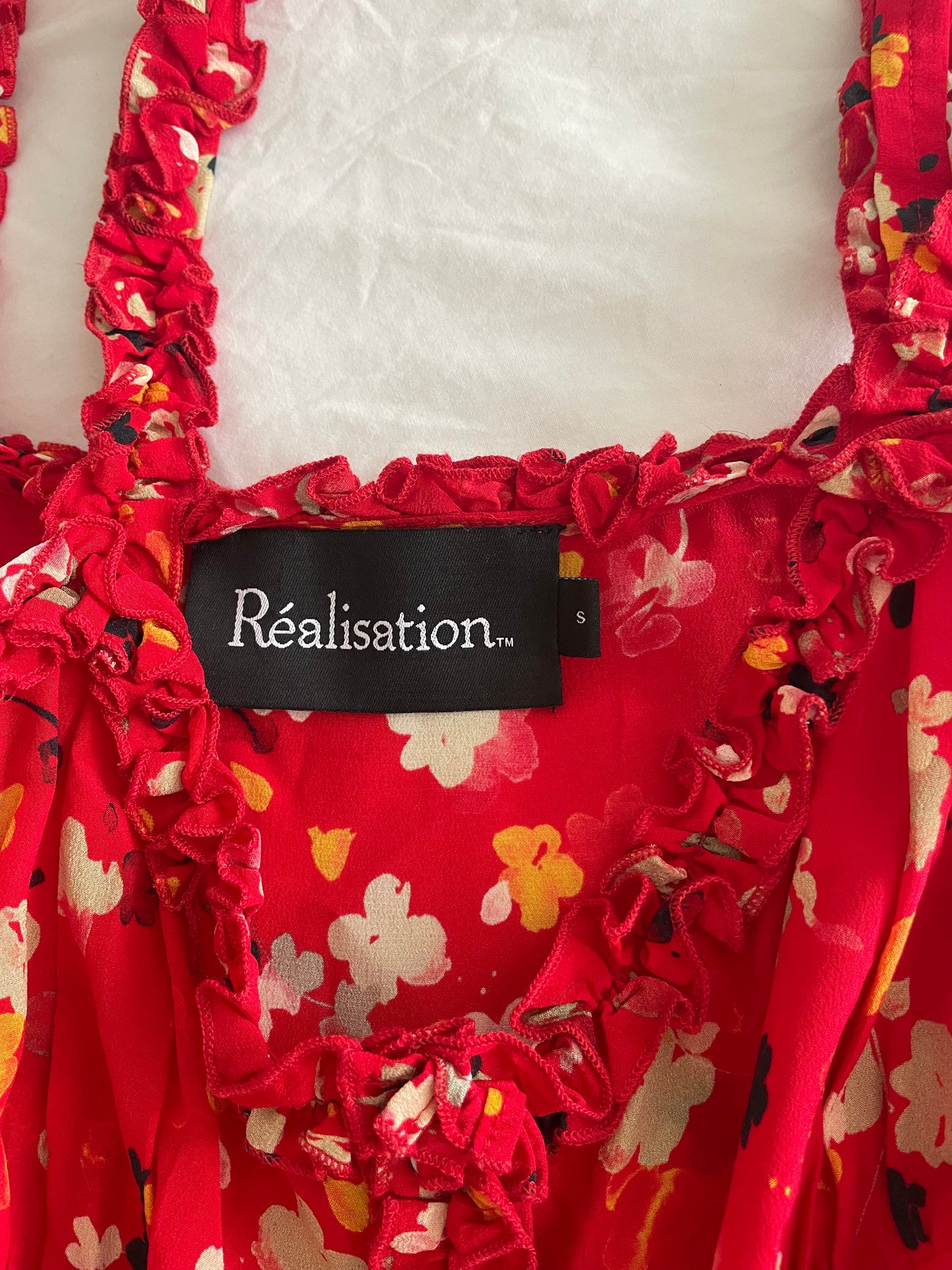 Réalisation Silk Dress - Size Small