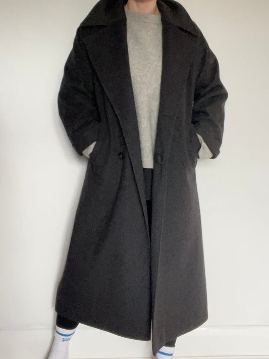 Vintage Wool Coat - Size 12