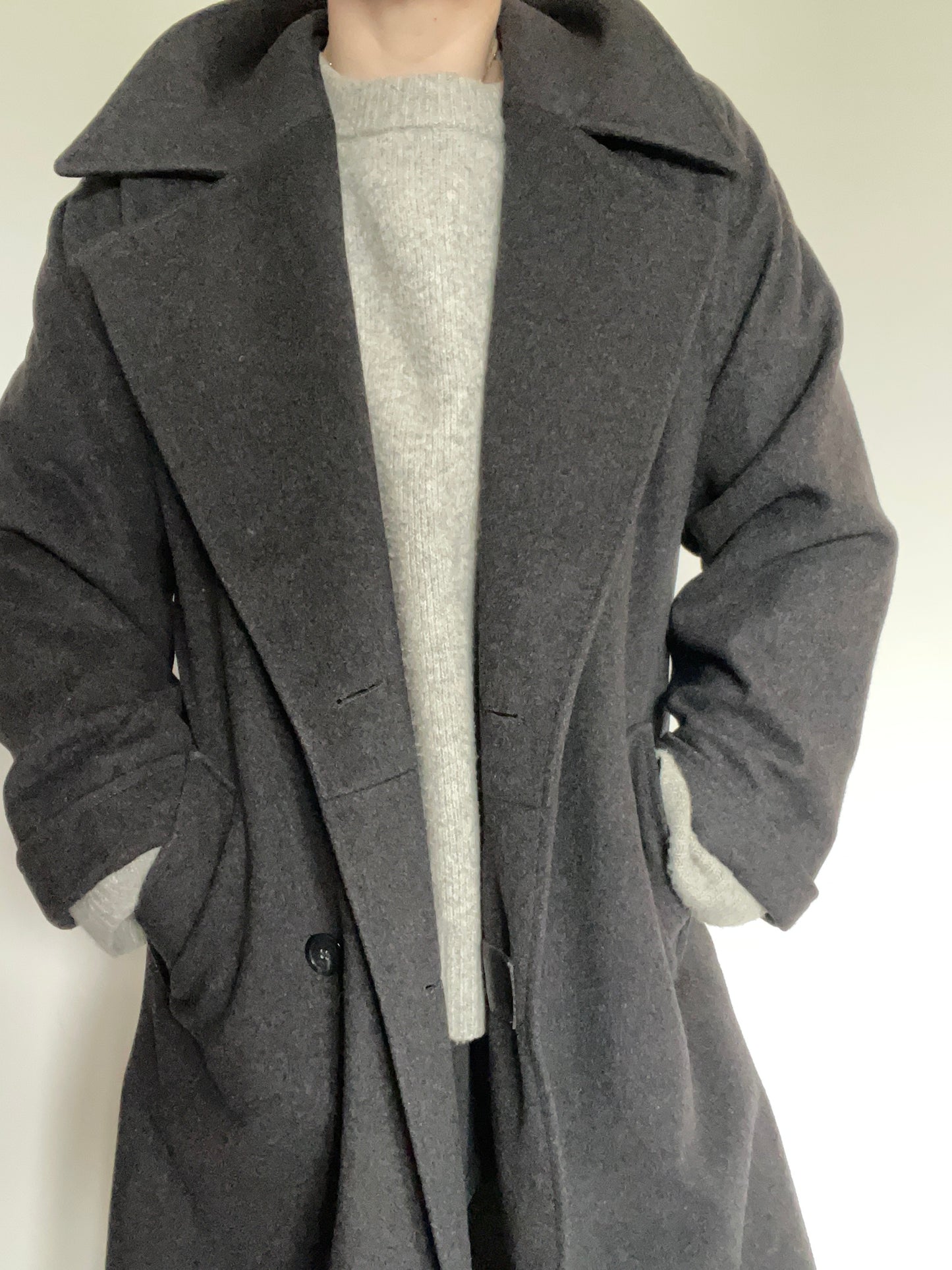 Vintage Wool Coat - Size 12