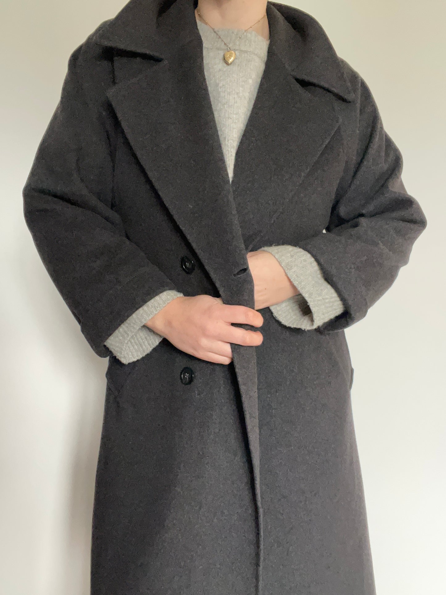 Vintage Wool Coat - Size 12