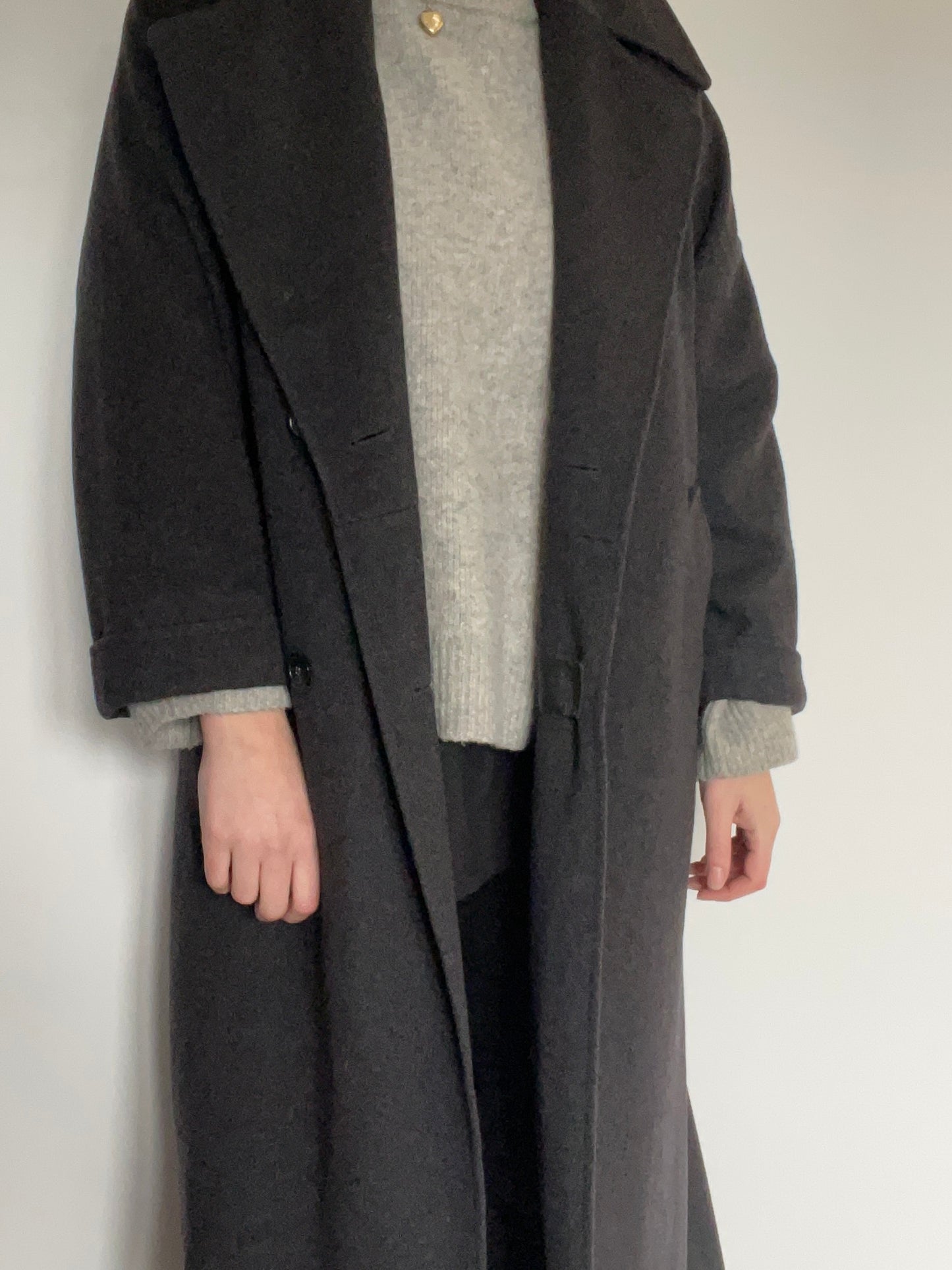 Vintage Wool Coat - Size 12