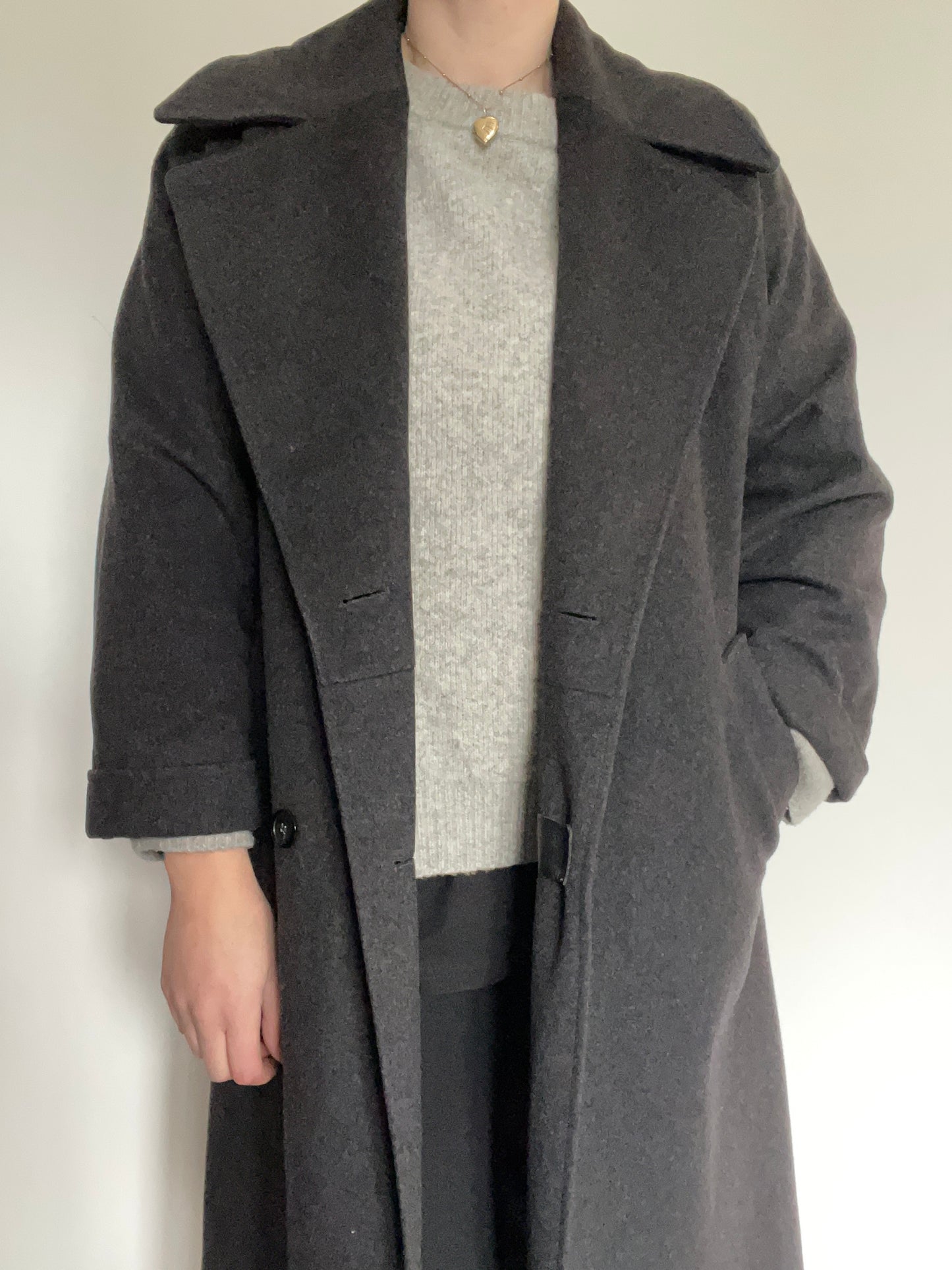 Vintage Wool Coat - Size 12