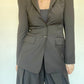 Tibi Sculpted Shoulder Blazer NEW RRP £670- Size 8/10
