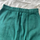 Green Denim Skirt - Size S