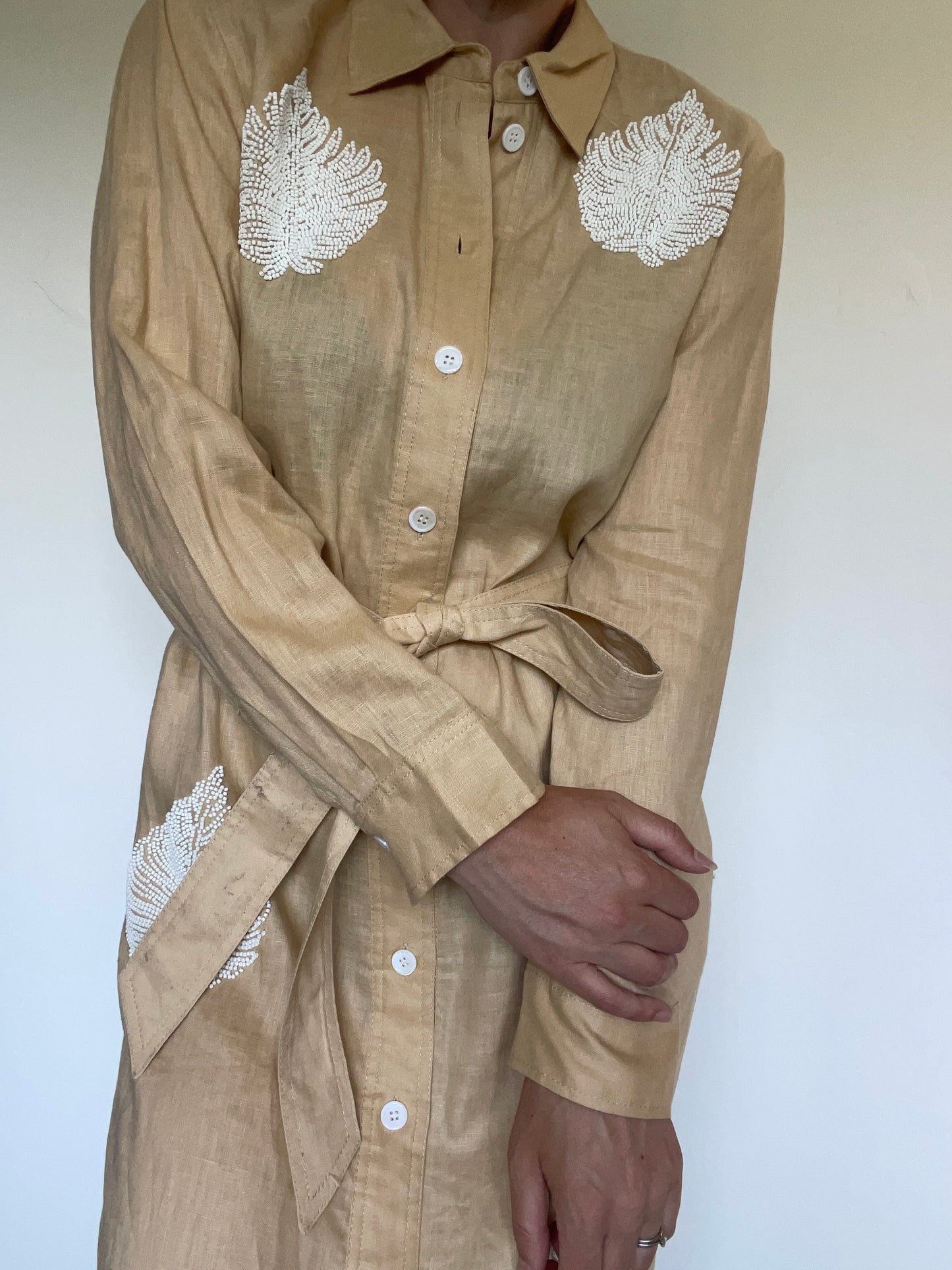 Zara Linen Dress - Size L