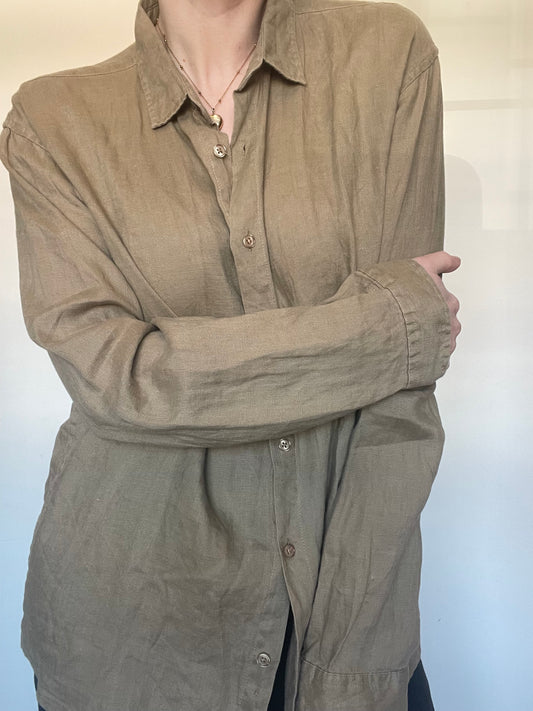 Linen Shirt - Size 2XL