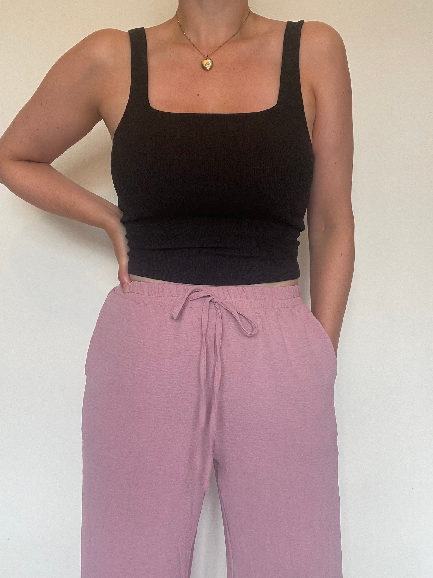Lilac Trousers - Size M