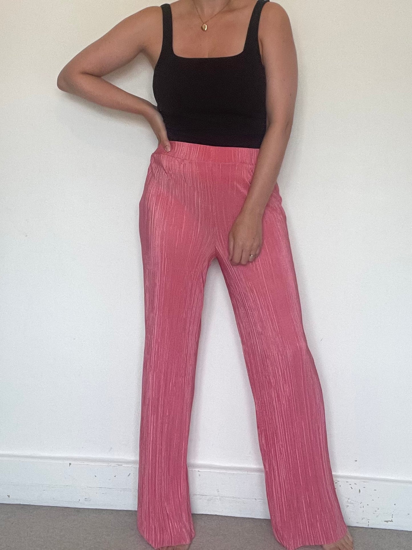 Et Vous Plisse Trousers - Size 14