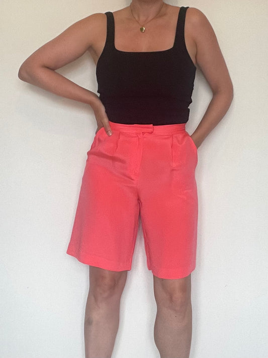 Whistles Silk Shorts - Size 8