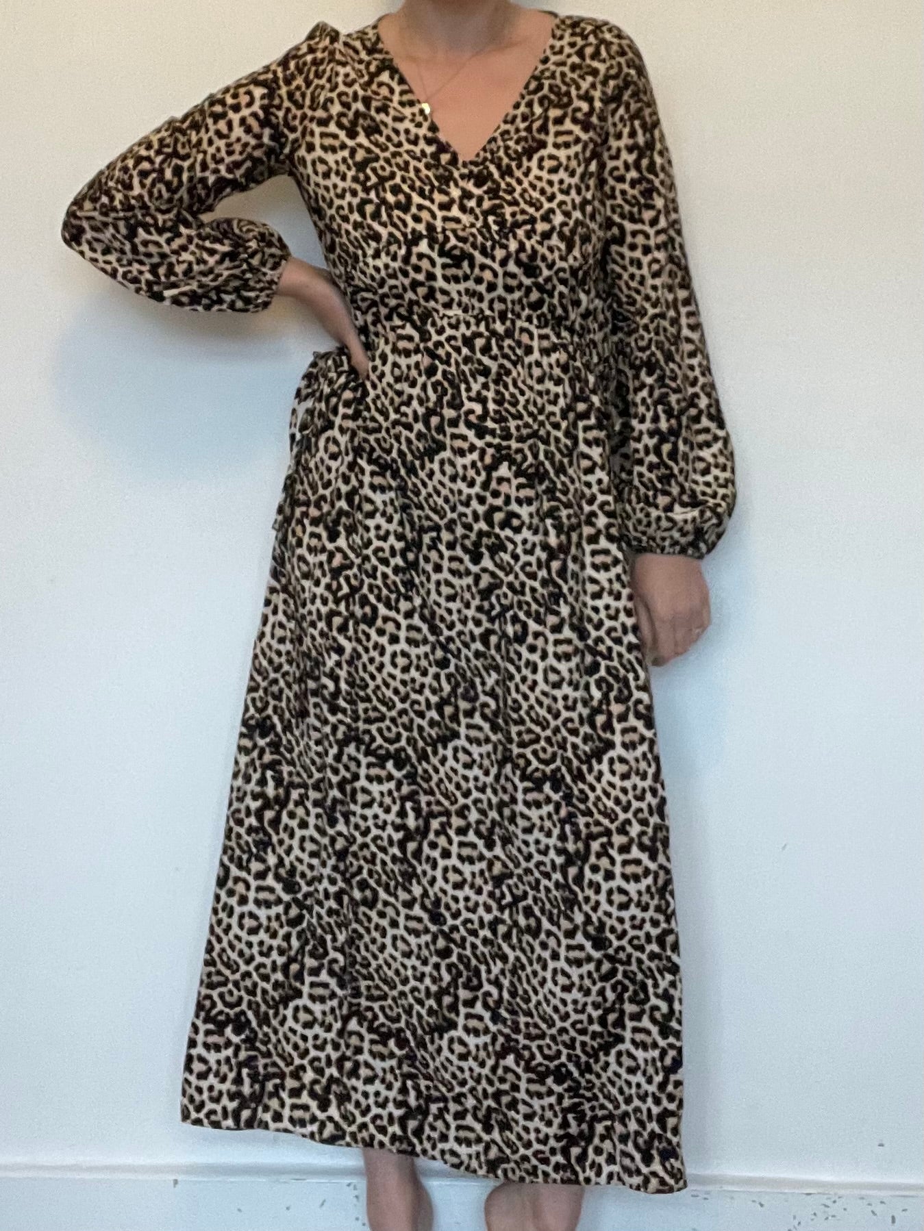 F&F Leopard Dress - Size 8